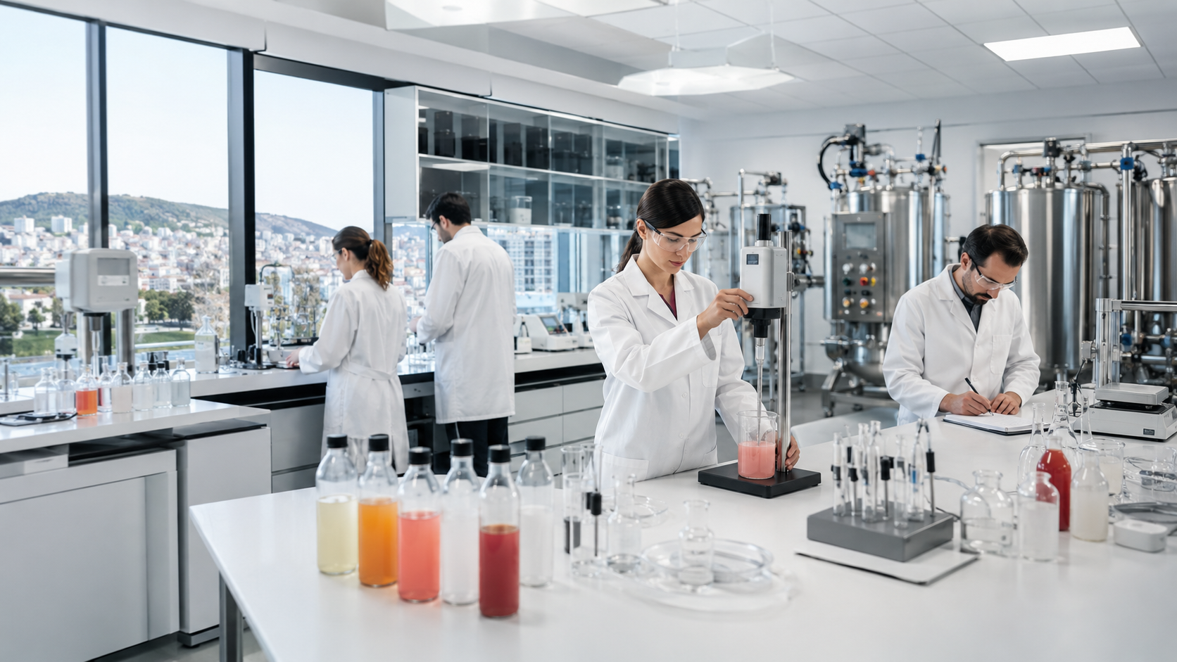 Europa Food Labs research and development laboratory in Athens