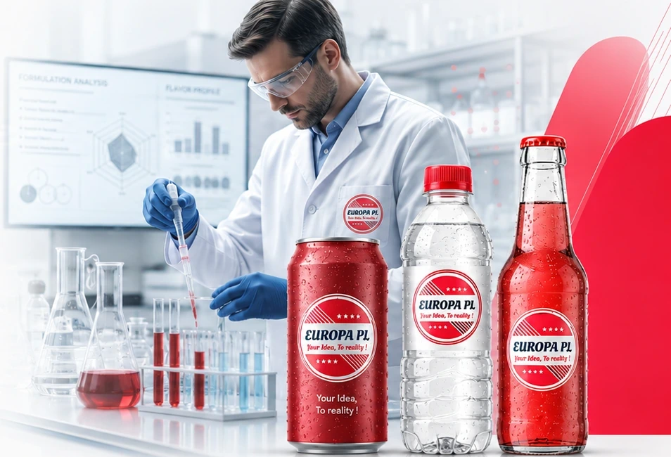 Beverage label and packaging design