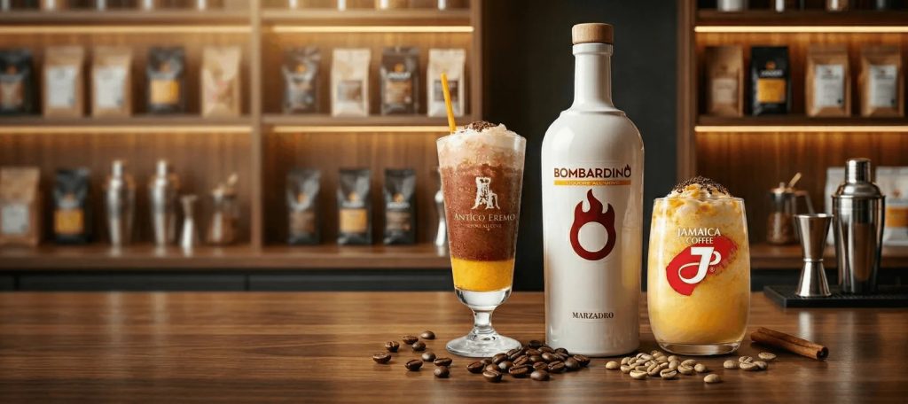 Meet Bombardino! The legendary Italian liqueur and premium dessert beverage, now available from SBIG / EUROPA PRIVATE LABELS